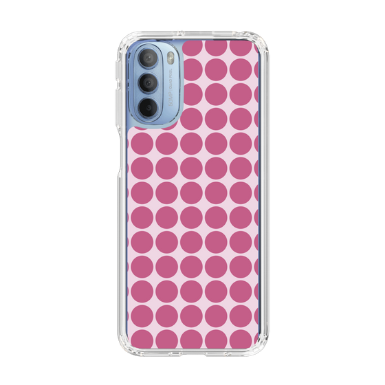 スリムプロテクションケース［ Big Dot - Pink ］