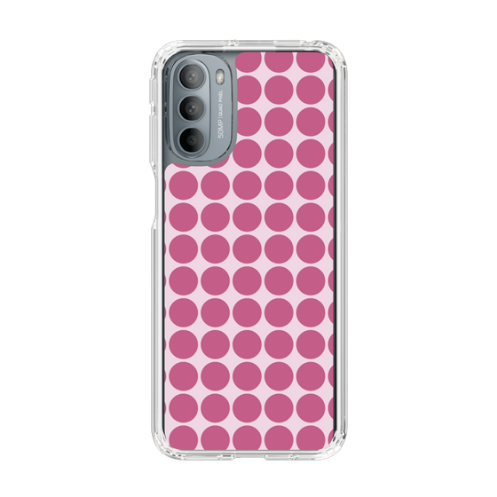 スリムプロテクションケース［ Big Dot - Pink ］