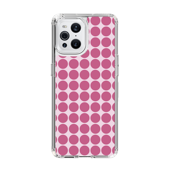 スリムプロテクションケース［ Big Dot - Pink ］