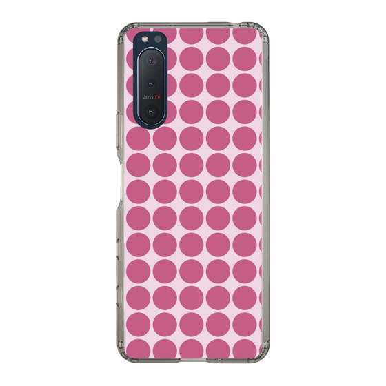 スリムプロテクションケース［ Big Dot - Pink ］