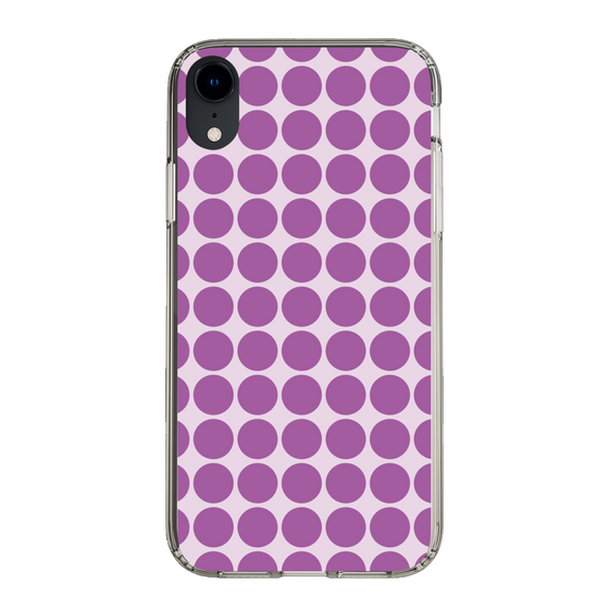 スリムプロテクションケース［ Big Dot - Purple ］