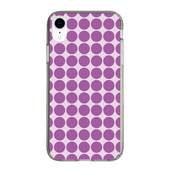 スリムプロテクションケース［ Big Dot - Purple ］
