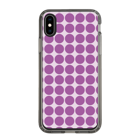 スリムプロテクションケース［ Big Dot - Purple ］