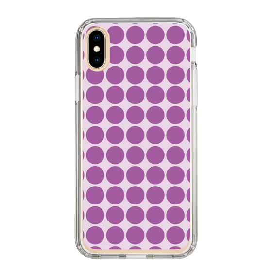 スリムプロテクションケース［ Big Dot - Purple ］