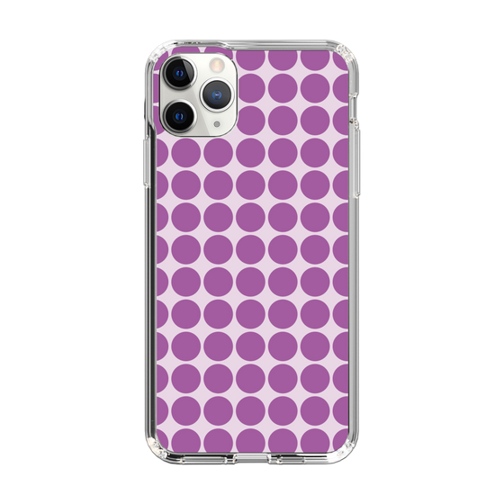 スリムプロテクションケース［ Big Dot - Purple ］