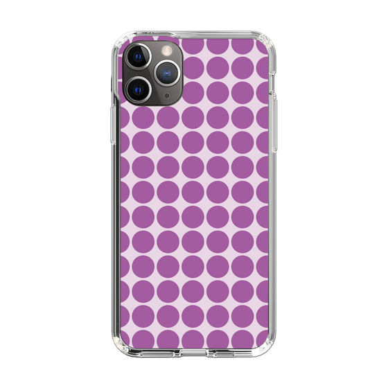スリムプロテクションケース［ Big Dot - Purple ］