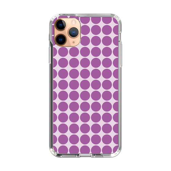 スリムプロテクションケース［ Big Dot - Purple ］