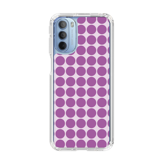 スリムプロテクションケース［ Big Dot - Purple ］