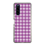 スリムプロテクションケース［ Big Dot - Purple ］