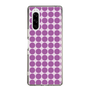 スリムプロテクションケース［ Big Dot - Purple ］