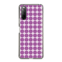 スリムプロテクションケース［ Big Dot - Purple ］