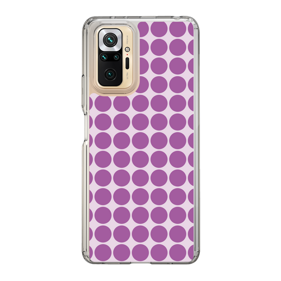 スリムプロテクションケース［ Big Dot - Purple ］