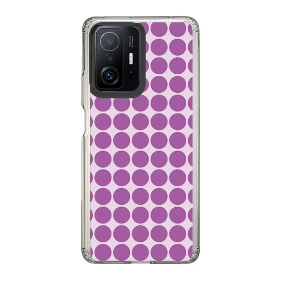 スリムプロテクションケース［ Big Dot - Purple ］
