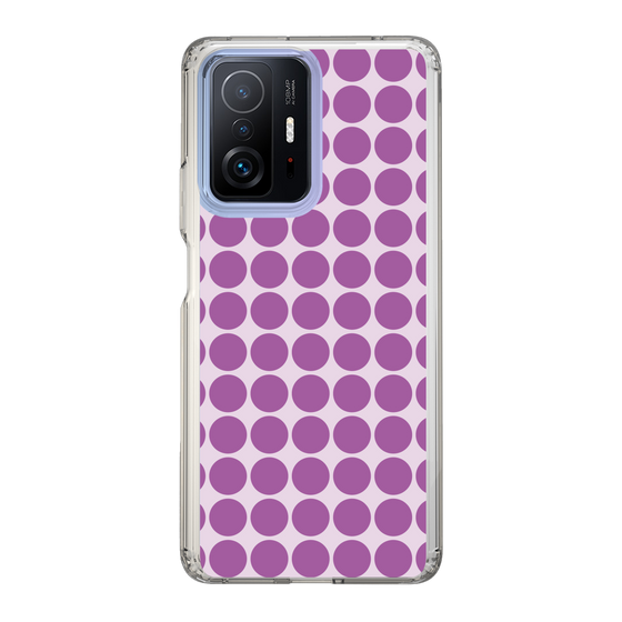 スリムプロテクションケース［ Big Dot - Purple ］