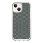 スリムプロテクションケース［ Dot Circle - Gray ］