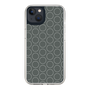 スリムプロテクションケース［ Dot Circle - Gray ］