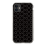 スリムプロテクションケース［ Dot Circle - Black ］