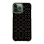 スリムプロテクションケース［ Dot Circle - Black ］