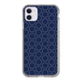 スリムプロテクションケース［ Dot Circle - Navy ］
