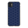 スリムプロテクションケース［ Dot Circle - Navy ］