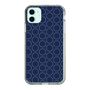 スリムプロテクションケース［ Dot Circle - Navy ］