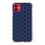 スリムプロテクションケース［ Dot Circle - Navy ］