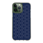 スリムプロテクションケース［ Dot Circle - Navy ］