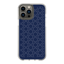 スリムプロテクションケース［ Dot Circle - Navy ］