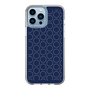 スリムプロテクションケース［ Dot Circle - Navy ］