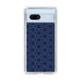 スリムプロテクションケース［ Dot Circle - Navy ］