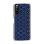 スリムプロテクションケース［ Dot Circle - Navy ］