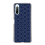 スリムプロテクションケース［ Dot Circle - Navy ］