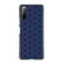 スリムプロテクションケース［ Dot Circle - Navy ］