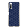 スリムプロテクションケース［ Dot Circle - Navy ］