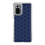 スリムプロテクションケース［ Dot Circle - Navy ］