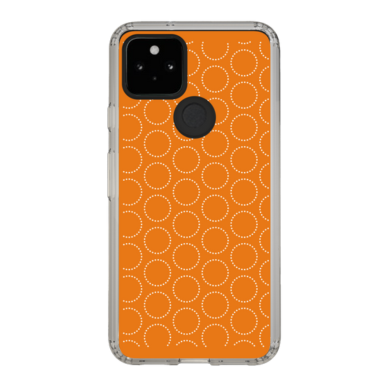 スリムプロテクションケース［ Dot Circle - Orange ］