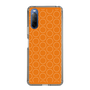 スリムプロテクションケース［ Dot Circle - Orange ］