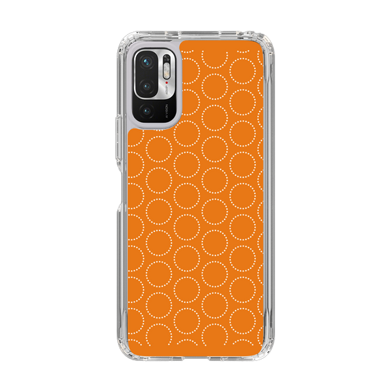 スリムプロテクションケース［ Dot Circle - Orange ］