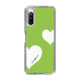 スリムプロテクションケース［ Two Hearts - Green ］