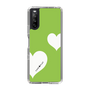 スリムプロテクションケース［ Two Hearts - Green ］