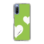 スリムプロテクションケース［ Two Hearts - Green ］