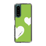 スリムプロテクションケース［ Two Hearts - Green ］
