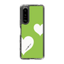 スリムプロテクションケース［ Two Hearts - Green ］