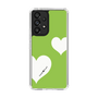 スリムプロテクションケース［ Two Hearts - Green ］