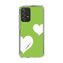 スリムプロテクションケース［ Two Hearts - Green ］