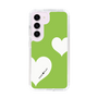 スリムプロテクションケース［ Two Hearts - Green ］