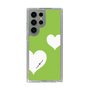 スリムプロテクションケース［ Two Hearts - Green ］