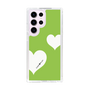 スリムプロテクションケース［ Two Hearts - Green ］
