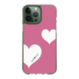 スリムプロテクションケース［ Two Hearts - Pink ］