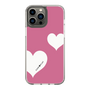 スリムプロテクションケース［ Two Hearts - Pink ］